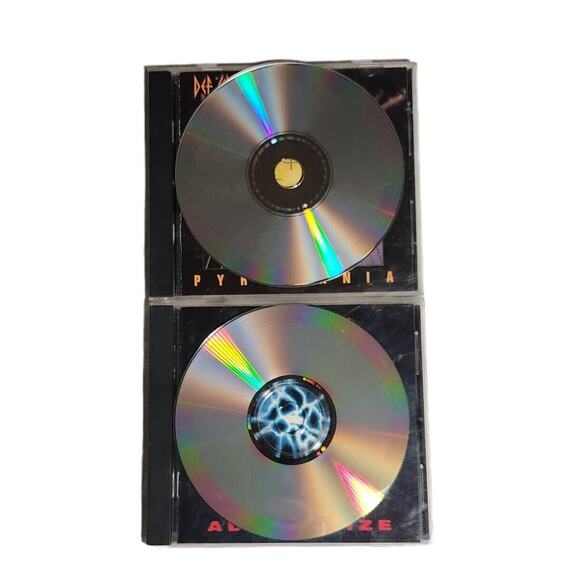 Def Leppard: Pyromania, Adrenalize Cd's Tested (Mercury, 1983, 1982) Pre-owned - Picture 4 of 4
